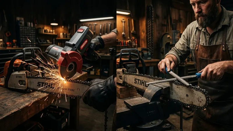 Electric vs. Manual Chainsaw Sharpeners: Which One Is Best?