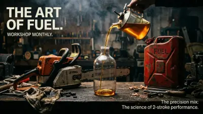 How to Mix 2-Stroke Chainsaw Fuel: Ratios, Oils, and Engine Care