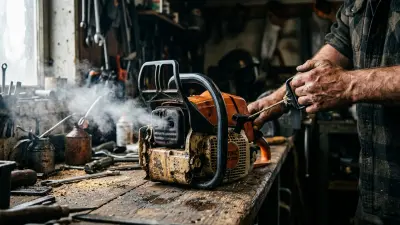 How to Start a Flooded Chainsaw Engine: Emergency Step-by-Step Fix
