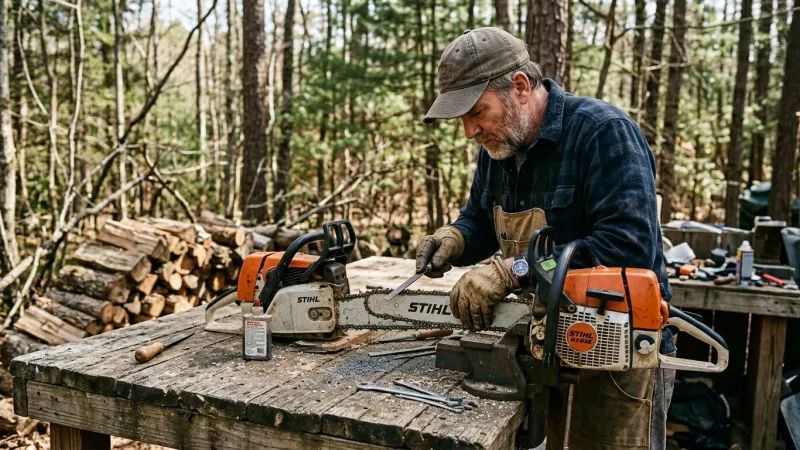 The Ultimate Guide to Hand Filing Your Chainsaw Chain Like a Pro
