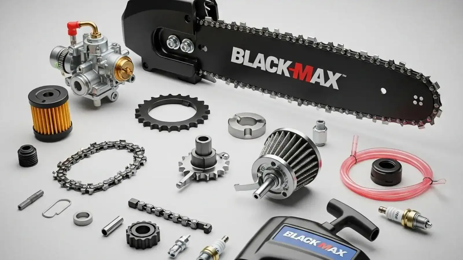 Black Max Chainsaw Parts Diagram for Easy Reference
