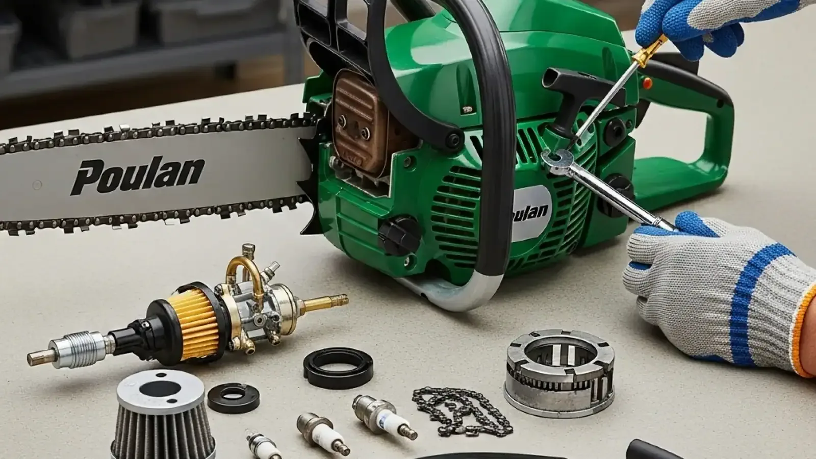 How Can Repair Poulan Chainsaw Parts?