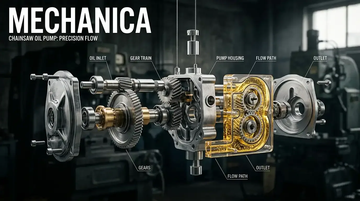 Chainsaw Oil Pump: Fix Low Oil Flow & Keep Your Bar Safe