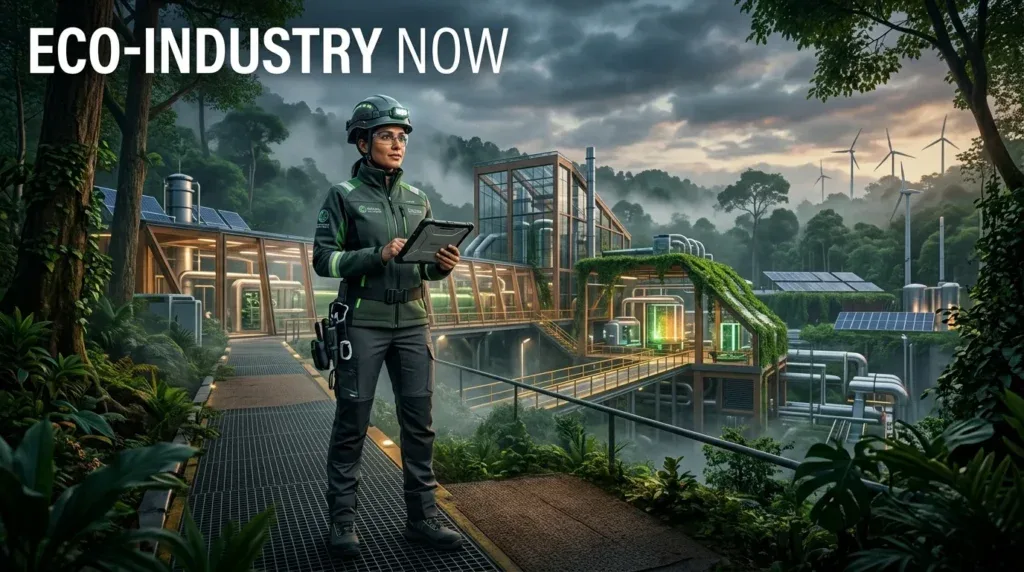 For this article, select a creative concept directly related to the topic, and create visuals with cinematic quality and the aesthetic of an editorial magazine cover, ensuring each composition is unique and distinct. The visuals must be in landscape format, with a 16:9 aspect ratio, and feature a wide, horizontal composition—vertical or square formats are strictly prohibited. Wide landscape format only, no portrait, no square.“Mastering Safe Operating Practices: Techniques & Environmental Awareness”