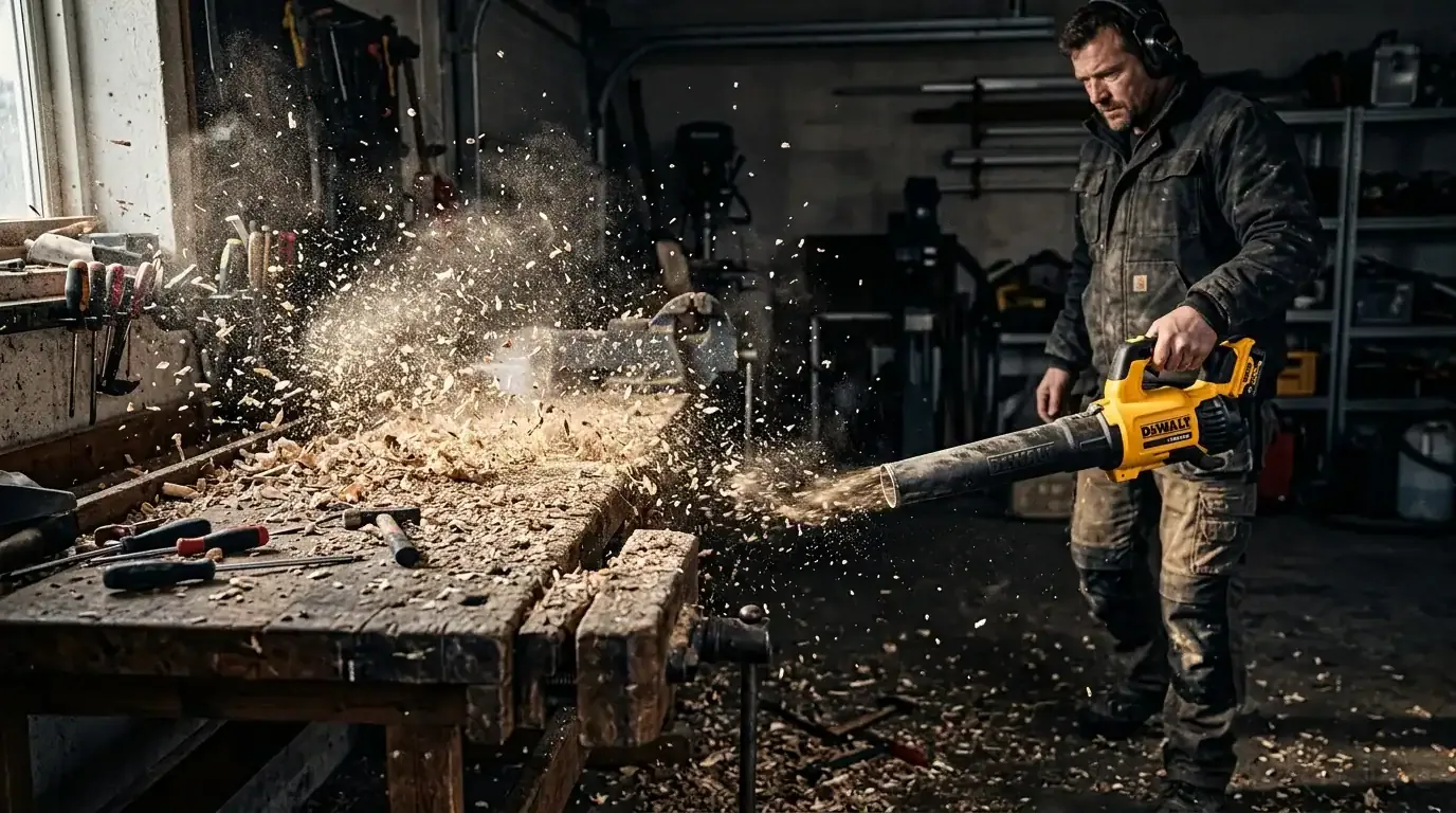 Clear the Mess: Top Leaf Blowers for Chainsaw Debris & Wood Chips