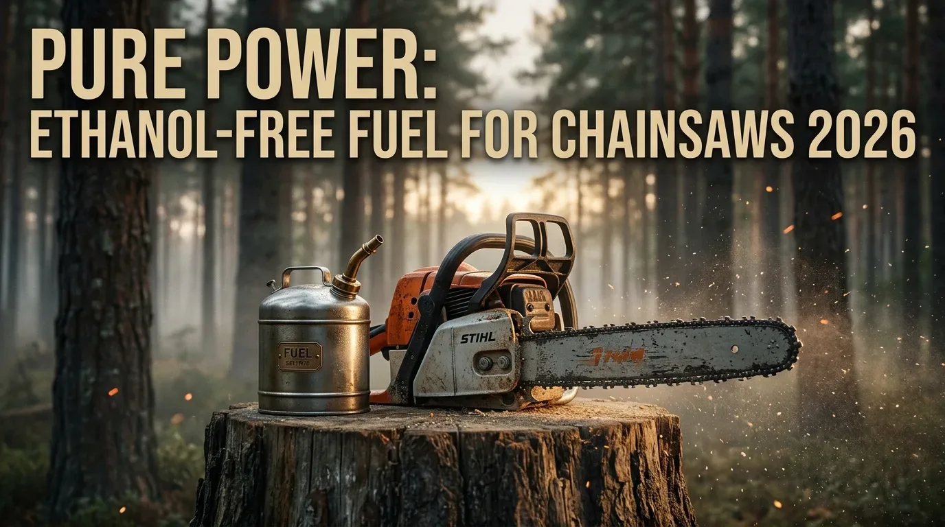Ethanol-Free Gas for Chainsaws: Why It Matters and Where to Find It 2026