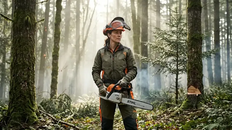 How to Safely Fell a Small Tree with a Chainsaw: A Homeowner's Guide