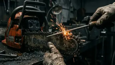 How to Sharpen a Chainsaw Chain