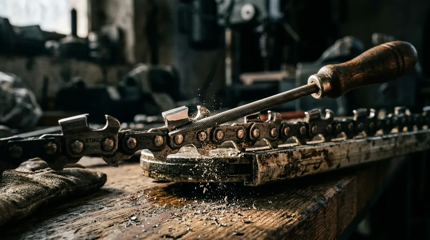 How to Sharpen a Chainsaw Chain: Your Step-by-Step Guide to a Razor Edge
