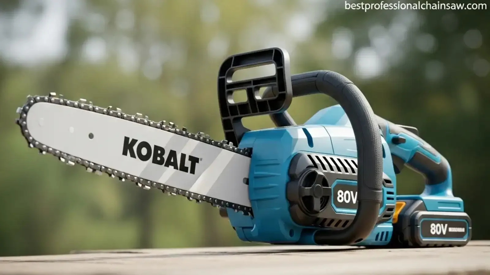 Kobalt 80V Chainsaw, Review, Parts & Manual