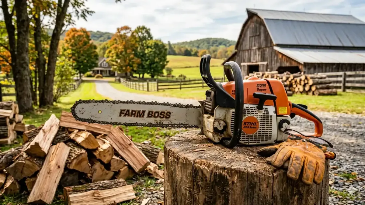 The Legend of the Stihl 029 Super Chainsaw: A Classic Farm Boss