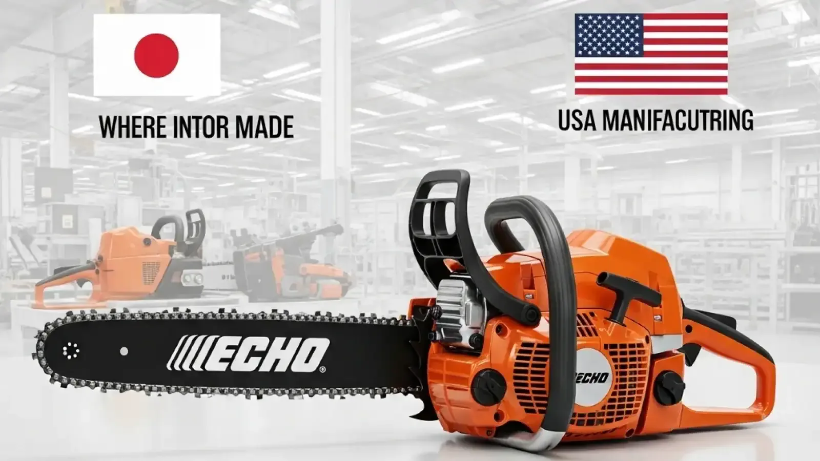 Where Are Echo Chainsaws Made? Manufacturing Locations Explained