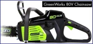 Greenworks Chainsaw - 3