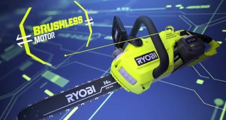 Ryobi RY40502 40V Brushless Lithium-Ion Cordless Chainsaw, Price $230