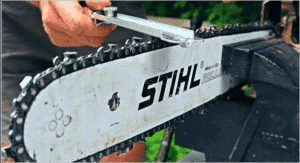 How to Sharpen a Carbide Chainsaw Chain - Stihl