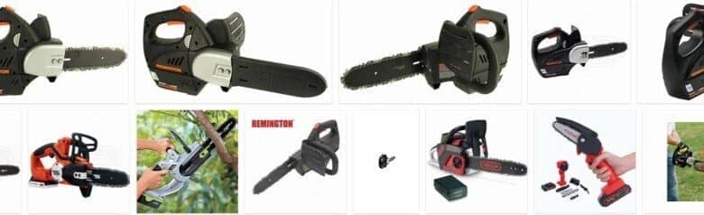 Remington Chainsaw 41AZ10BG983 8-Inch 18V Cordless Electric ChainSaw
