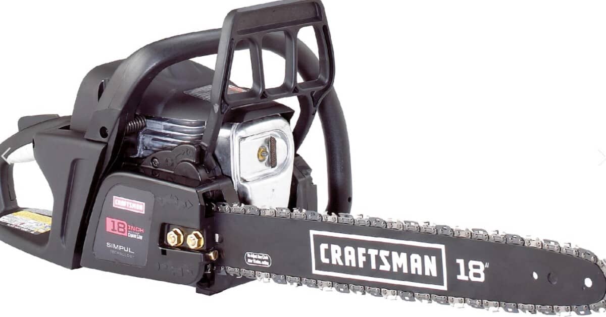 craftsman 18 chainsaw