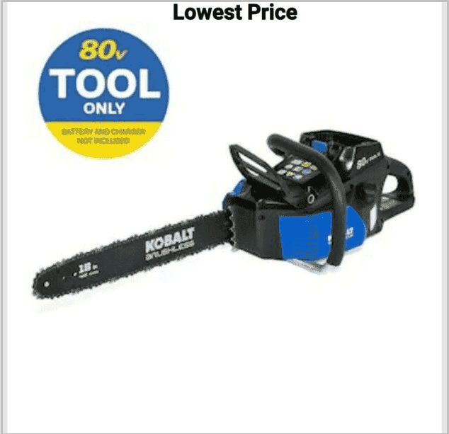 Kobalt 80V Chainsaw, Review, Parts & Manual **2023