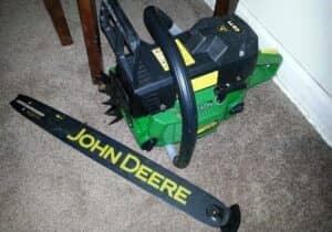 john deere chainsaw 4
