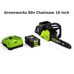 Greenworks 80V chainsaw 16 ich