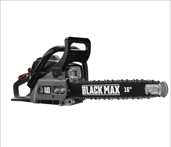 Black Max 16-inch Gas Chainsaw 38cc 2-Cycle Engine, Best Review