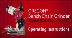 Oregon 520-120 Bench Saw Chain Grinder