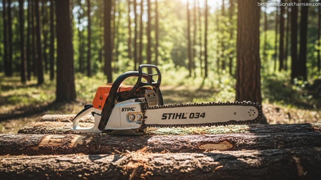 The Stihl 034 Chainsaw: A Vintage Workhorse That Defined the Farm Saw Class 1 Stihl 034 chainsaw