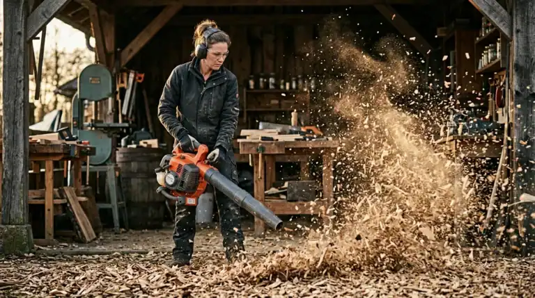 Clear the Mess: Top Leaf Blowers for Chainsaw Debris & Wood Chips