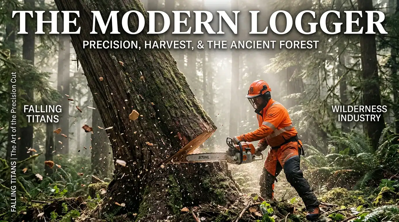 felling large trees with chainsaws 2026 04 15