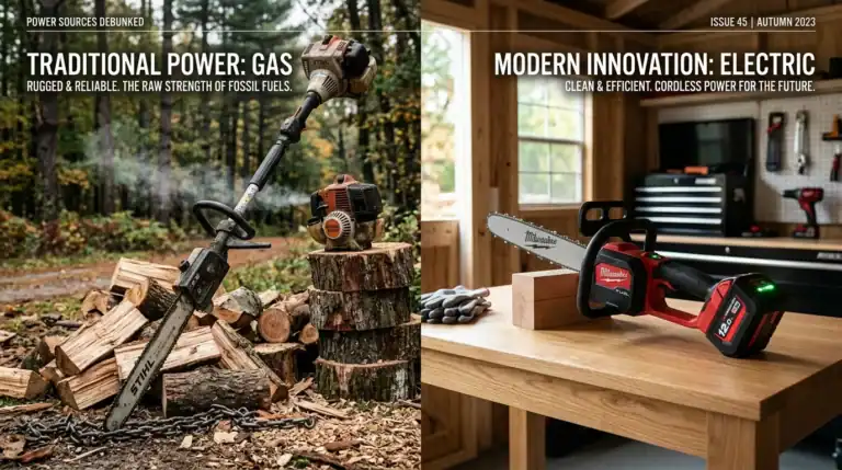 Gas vs Electric Pole Saws: Best Power Source