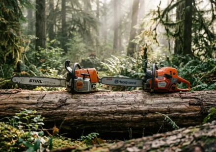 stihl ms 250 vs husqvarna 440 expert mid range chainsaw comp 2026 07 05