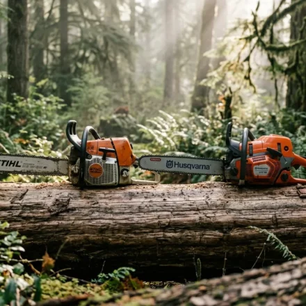stihl ms 250 vs husqvarna 440 expert mid range chainsaw comp 2026 07 05