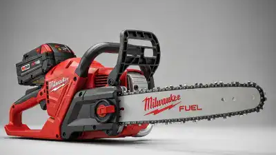 Milwaukee battery powered chainsaw featured image thumb