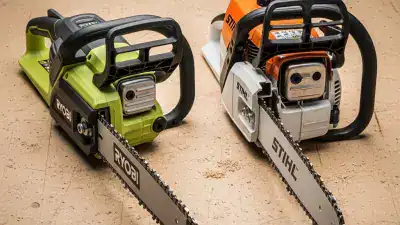 Ryobi chainsaw vs STIHL featured image