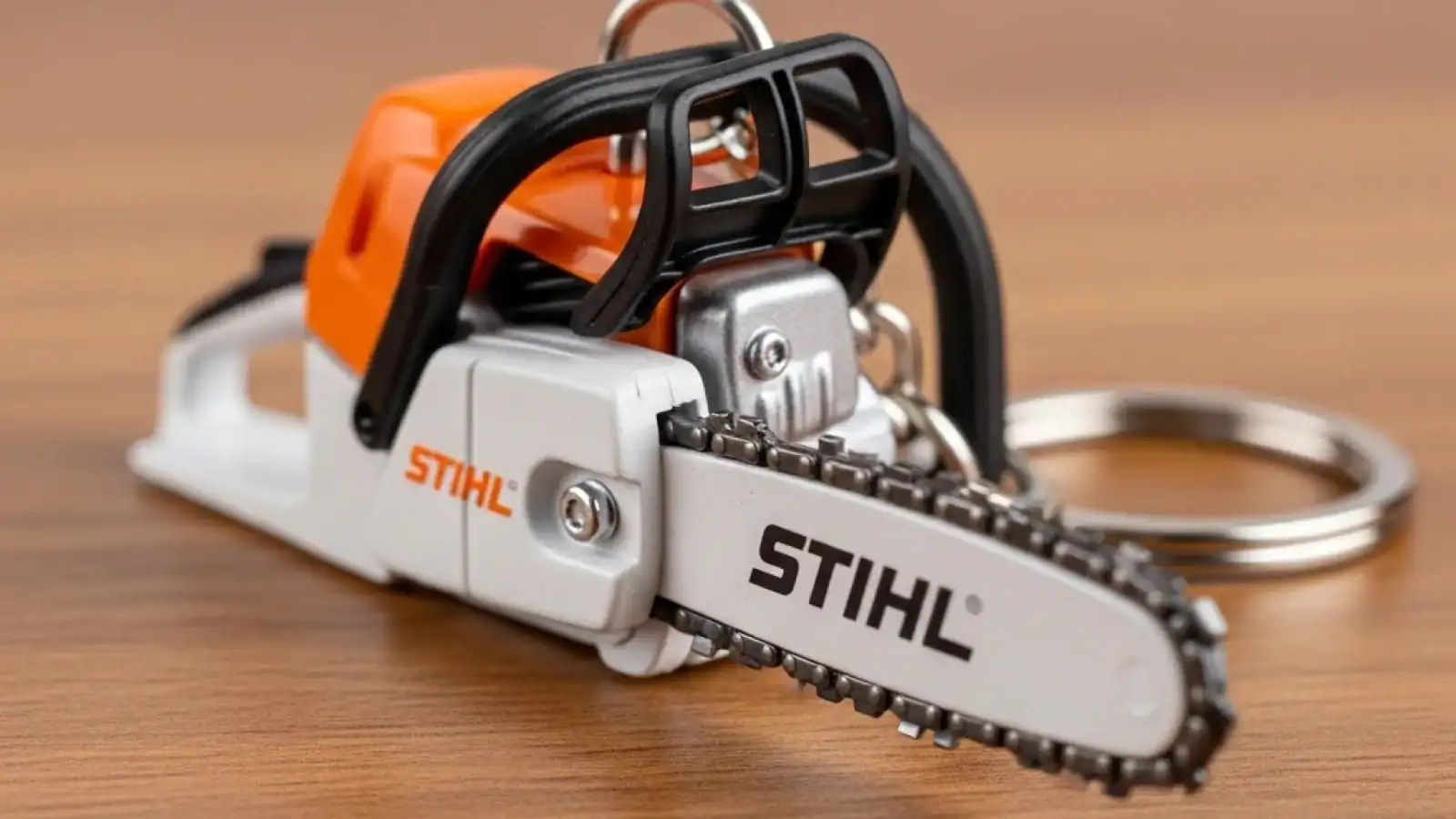 Stihl mini chainsaw keychain featured image